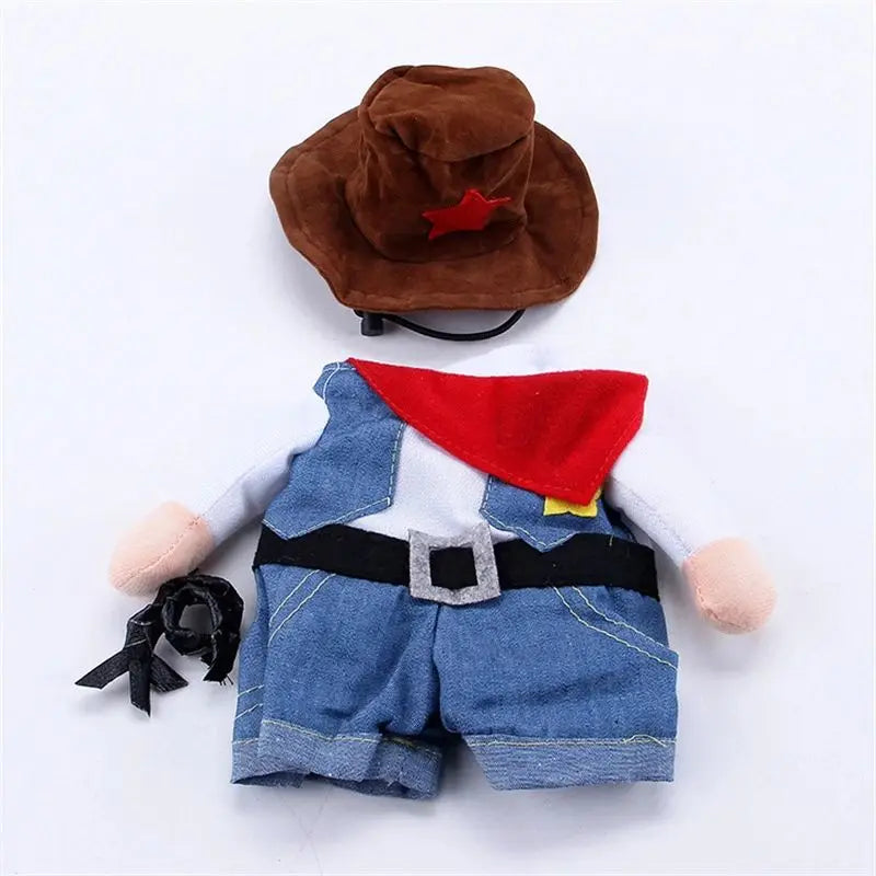 Pet Cowboy Jeans Hoodie Shirts