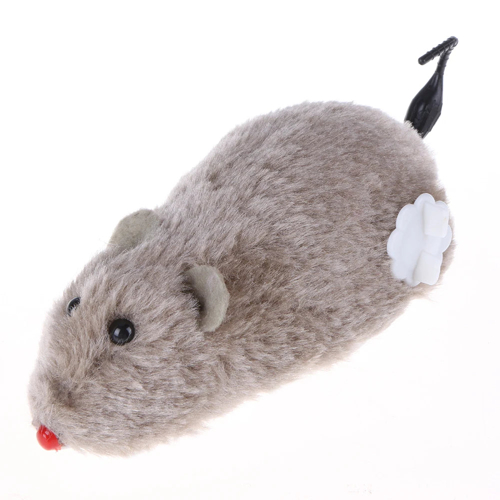 Kitten Clockwork Spring Mouse Toy