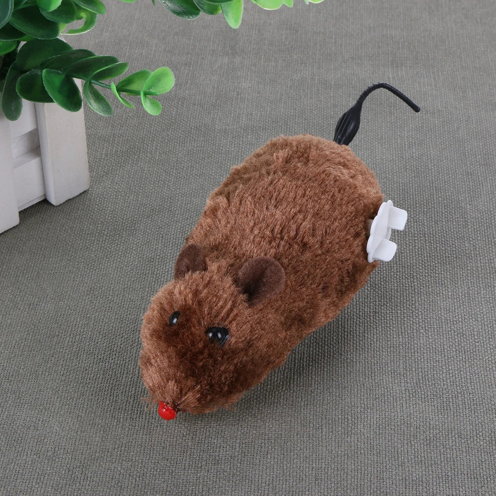 Kitten Clockwork Spring Mouse Toy