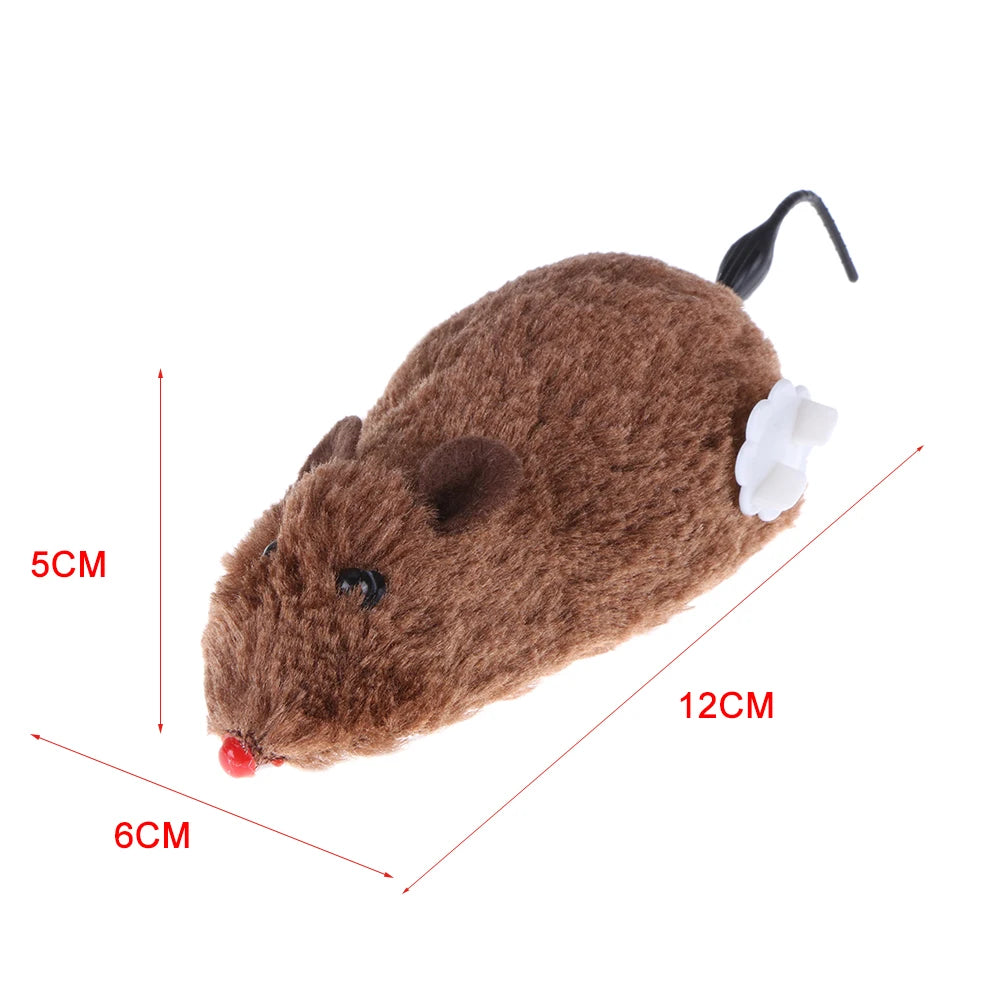 Kitten Clockwork Spring Mouse Toy