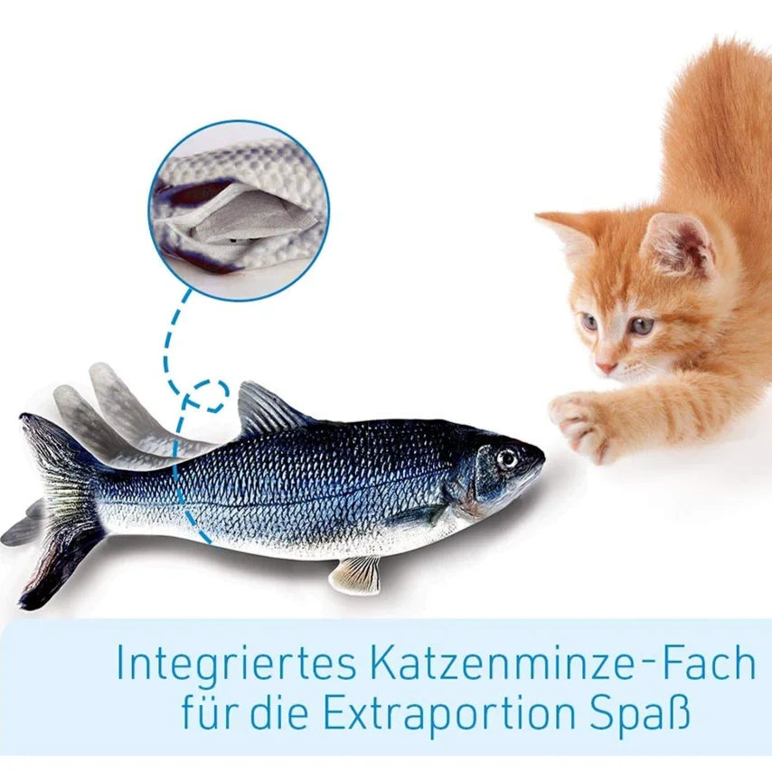 Fish Interactive Electric Floppy Cat Toy