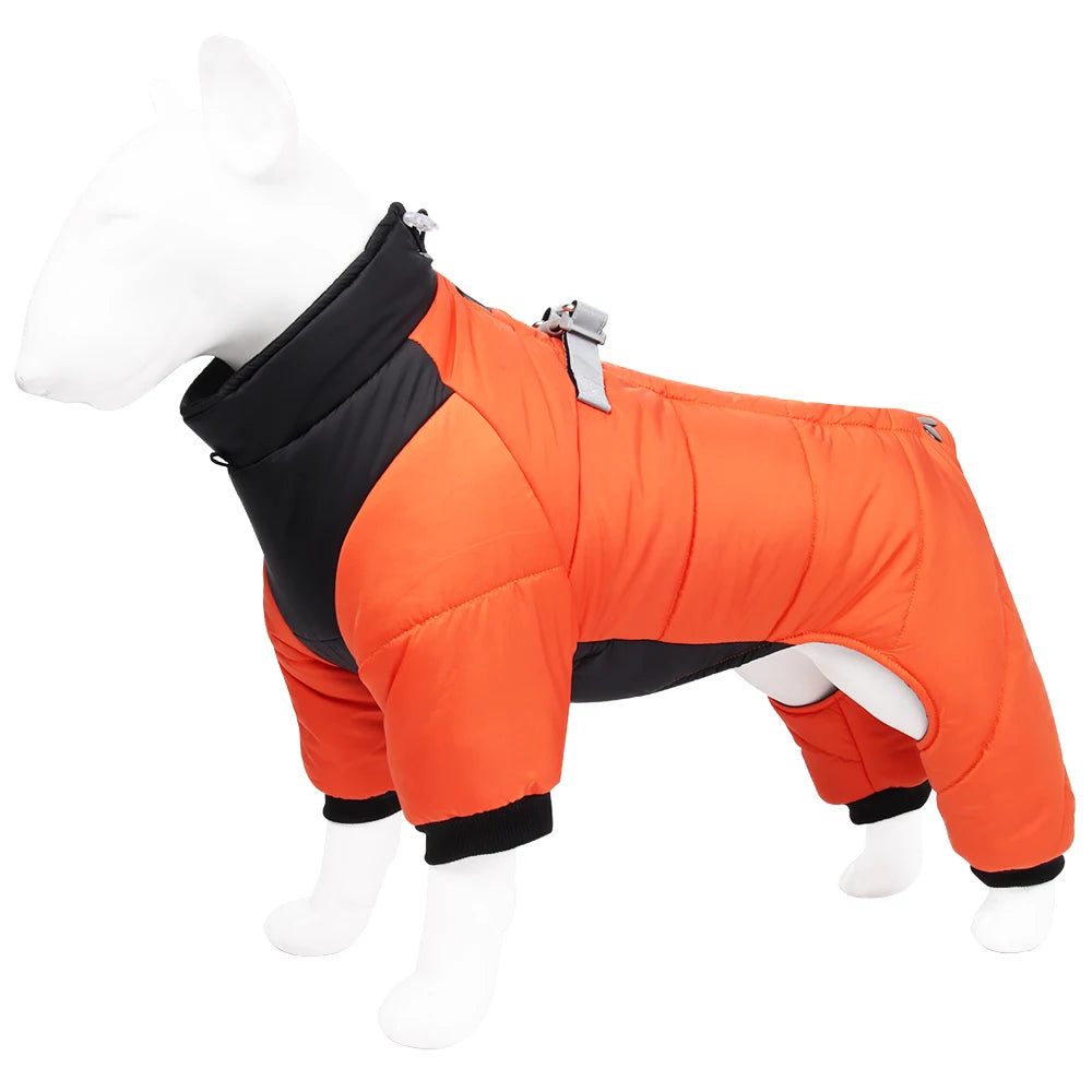 Waterproof Dog Jumpsuit Coat