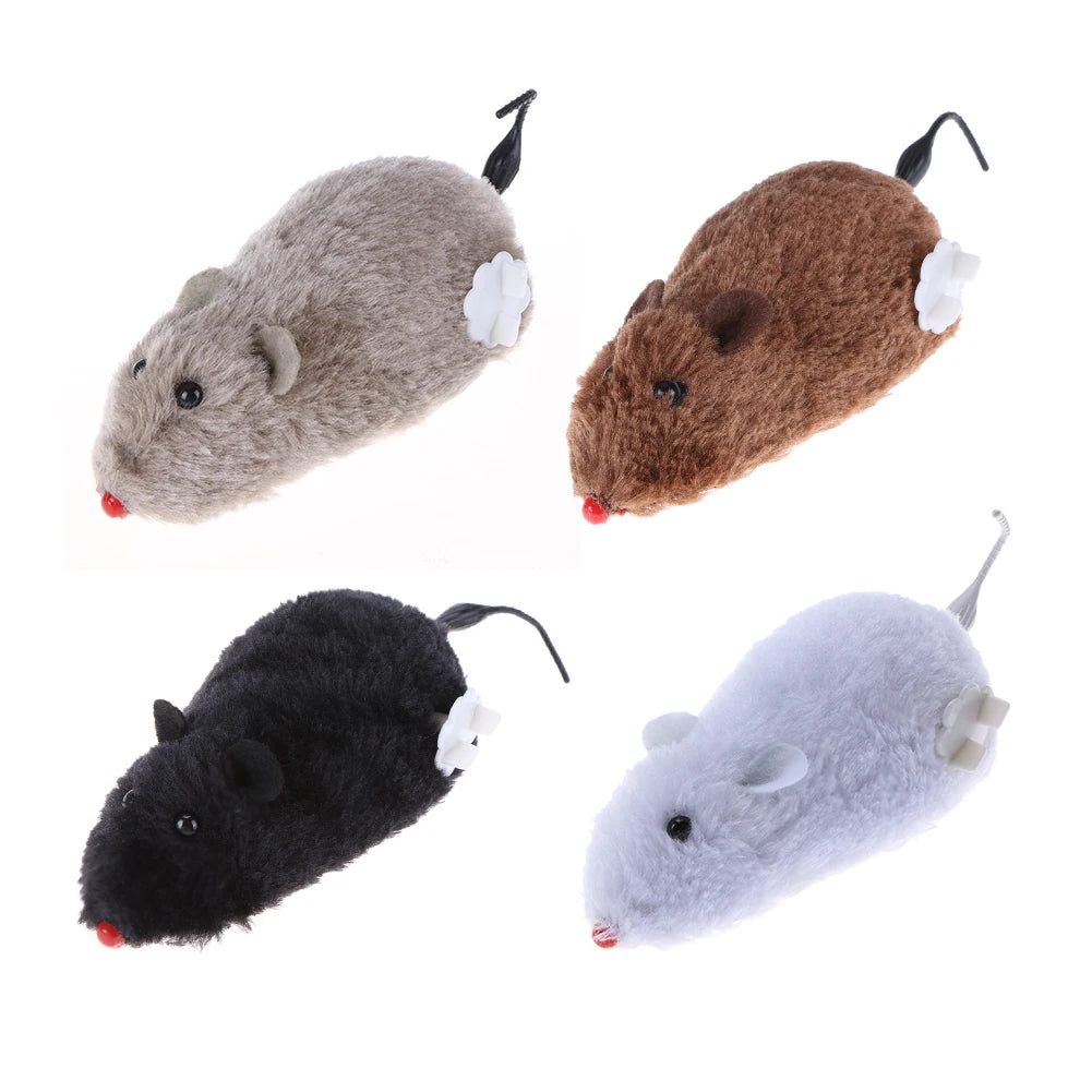 Kitten Clockwork Spring Mouse Toy