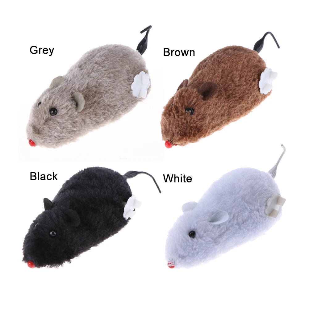 Kitten Clockwork Spring Mouse Toy