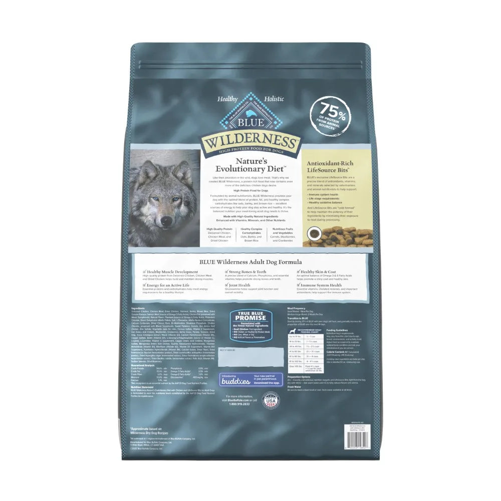 Wilderness High Protein Natural Adult Dry Dog Food