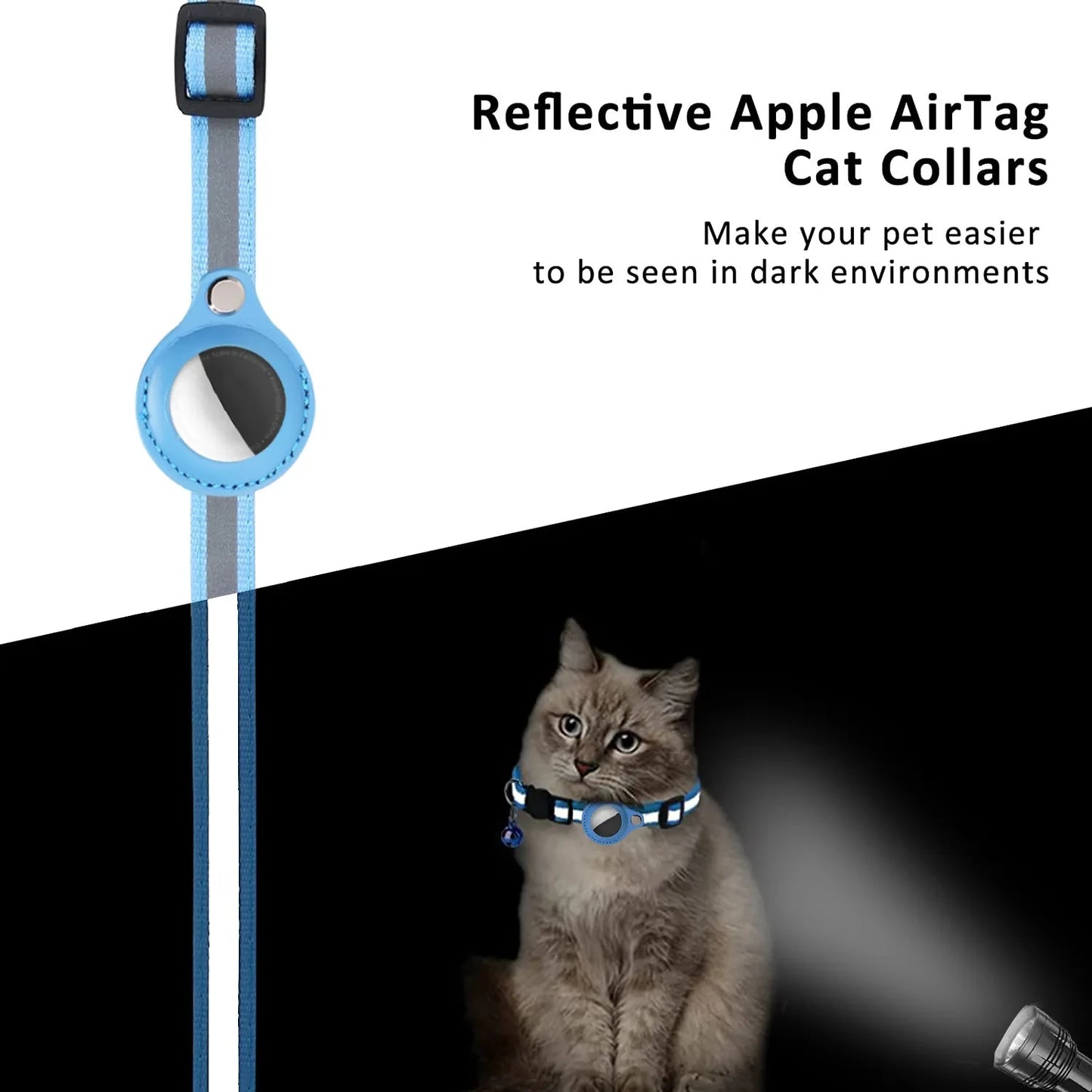 Pet Air Tag Case Collar