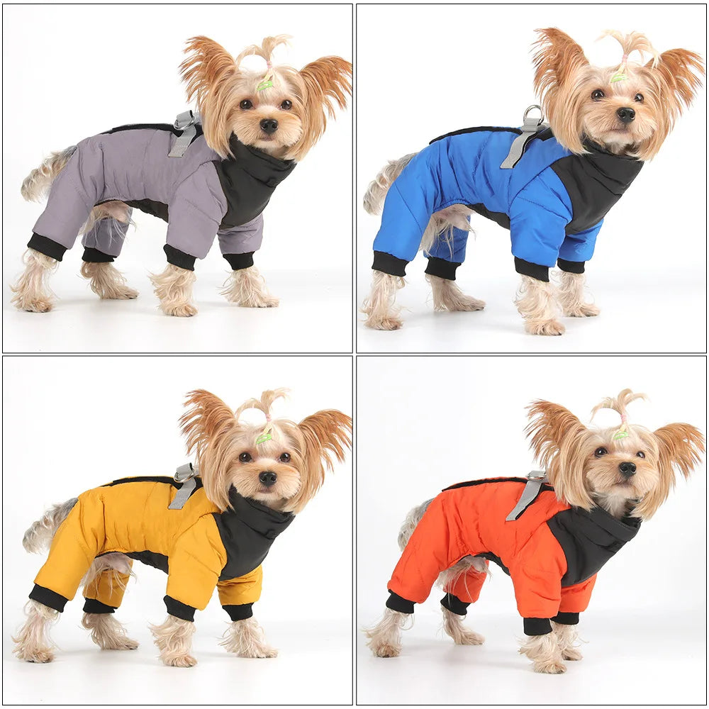 Waterproof Dog Jumpsuit Coat