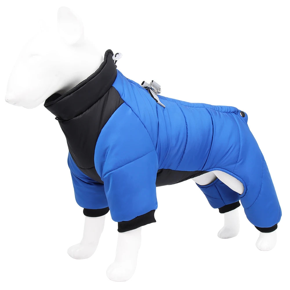 Waterproof Dog Jumpsuit Coat